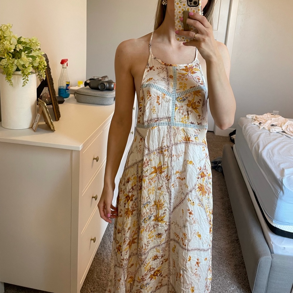 NWT Low back maxi dress. Size S